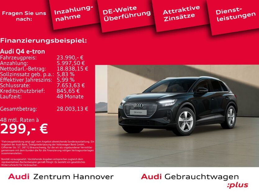 Audi Q4 e-tron 56.296 km 23.990 € Hannover 30179
