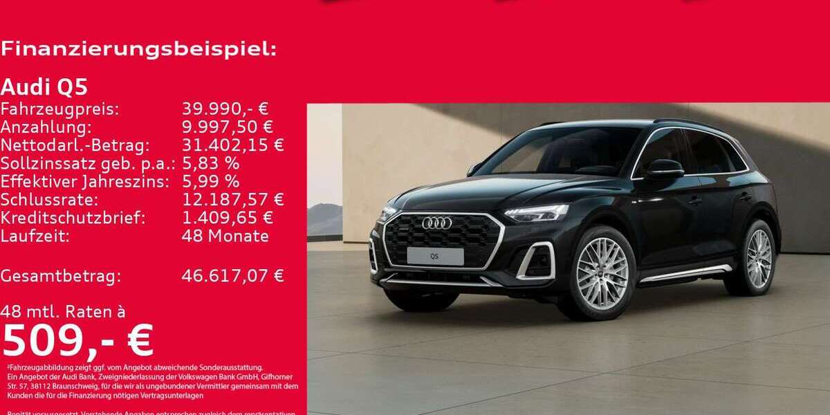 Audi Q5 18.110 km 39.990 &euro; Hannover 30179