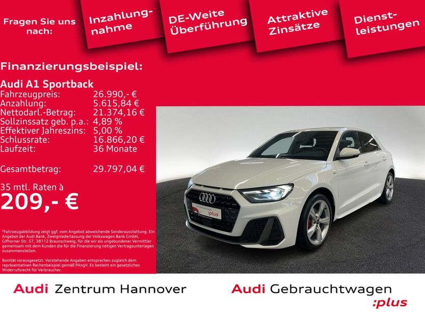 Audi A1 4.999 km 26.990 € Hannover 30179