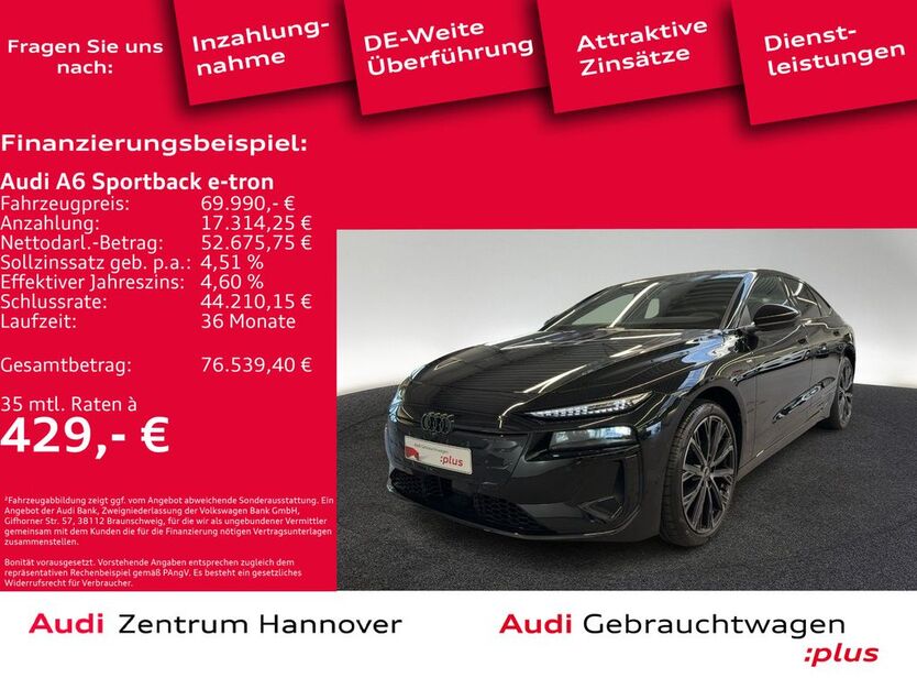 Audi A6 e-tron 9.999 km 69.990 € Hannover 30179