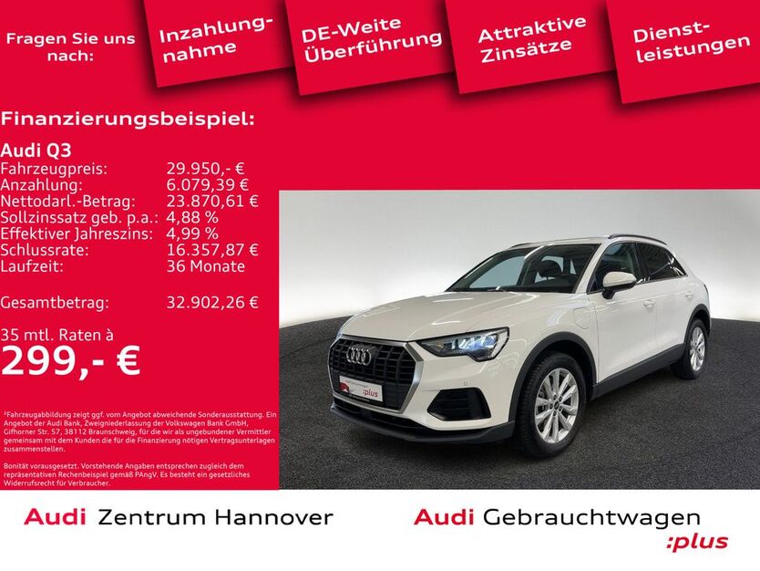 Audi Q3 14.495 km 28.350 € Hannover 30179