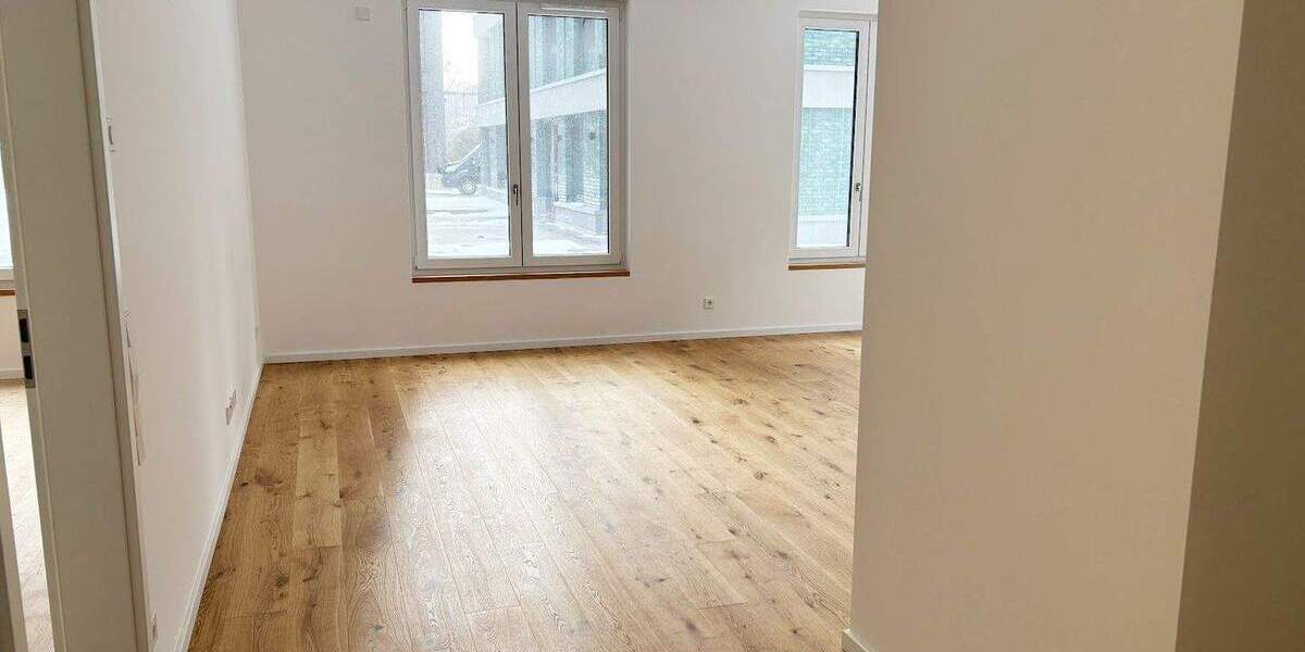 Terrassenwohnung im Neubau: 2 Zimmer mit viel Platz, Einbauküche, Parkett,Tageslichtbad, Abstellraum 2 zimmer