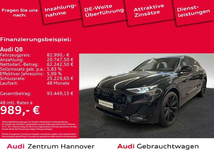 Audi Q8 17.160 km 82.990 € Hannover 30179