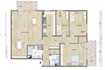 Etagenwohnung Laatzen - 4 Zimmer, 124 m&sup2;, 260.000&euro; | Angebot:26338514