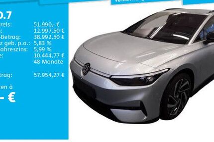 VW ID.7 20.326 km 51.990 &euro; Hannover 30519