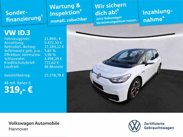 VW ID.3 90.499 km 21.890 € Hannover 30655