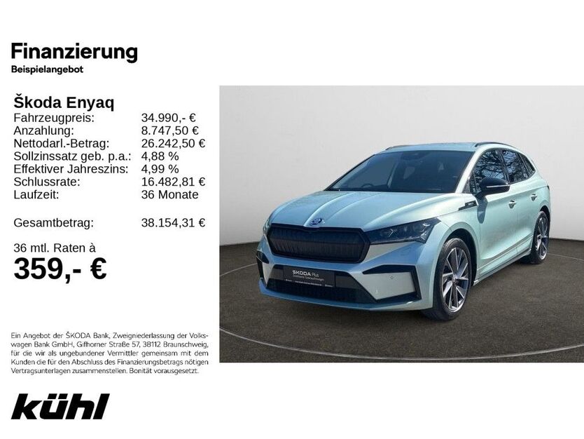 Skoda Enyaq 39.341 km 34.690 € Hildesheim 31137