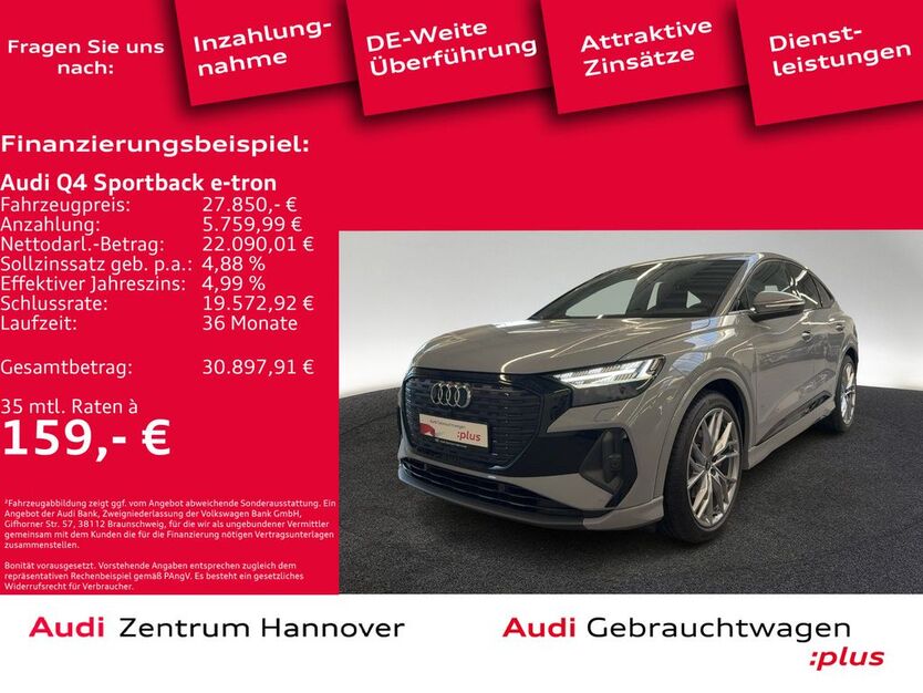 Audi Q4 e-tron 54.667 km 27.300 € Hannover 30179