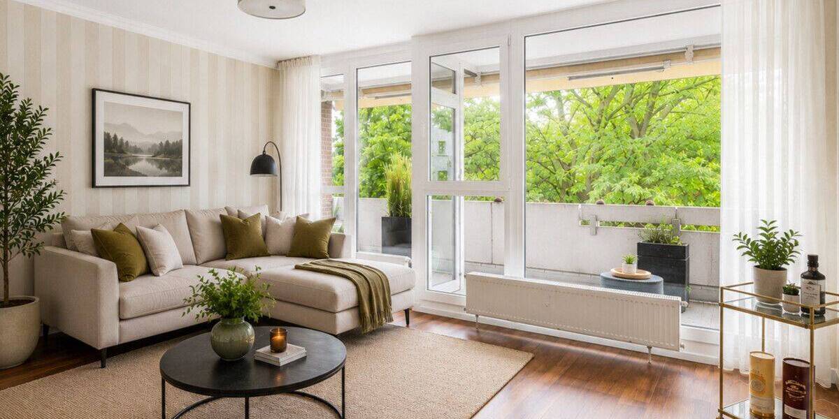 Etagenwohnung Hannover / Anderten Anderten - 3 Zimmer, 95 m&sup2;, 265.000&euro; | Angebot:26916838