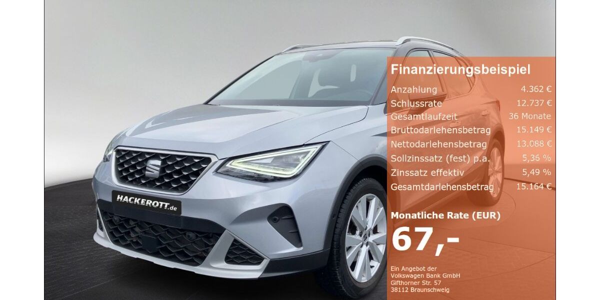Seat Arona 19.761 km 17.450 &euro; Laatzen 30880