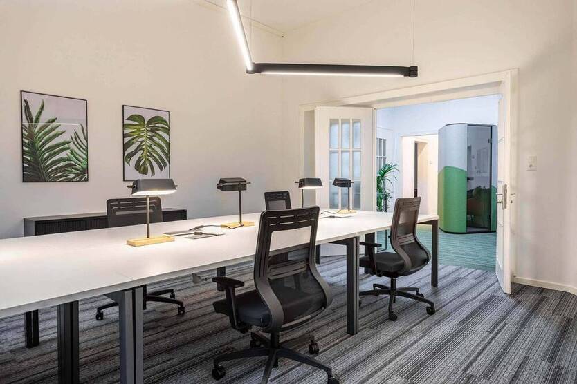 Professionelle Serviced Offices und Coworking in charmantem Altbau - All-in-Miete