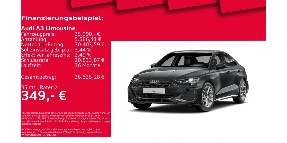 Audi A3 16.719 km 35.990 &euro; Hannover 30179