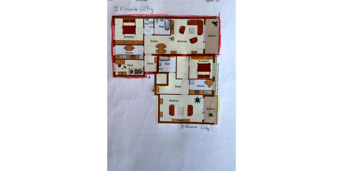 Erdgeschoßwohnung Seelze - 6 Zimmer, 132 m&sup2;, 260.000&euro; | Angebot:27273568