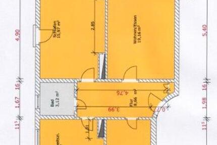 Wohnung Hannover Döhren-Wülfel - 3 Zimmer, 71 m&sup2;, 800&euro; | Angebot:26374685