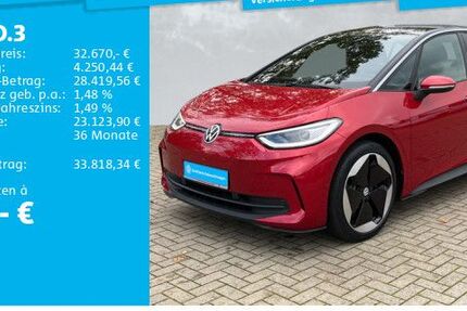 VW ID.3 24.877 km 31.750 € Hannover 30655