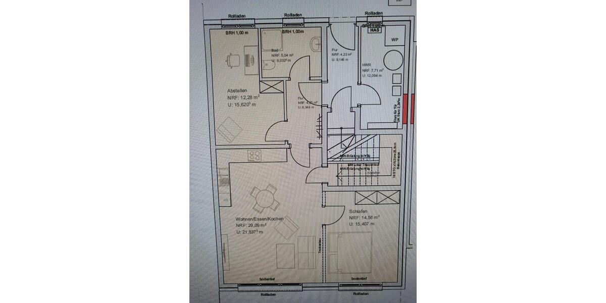 Erdgeschoßwohnung Hildesheim Oststadt/Stadtfeld - 3 Zimmer, 69 m&sup2;, 760&euro; | Angebot:26195462