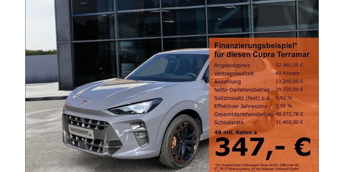 Cupra Terramar 5.200 km 47.980 € Hannover 30165