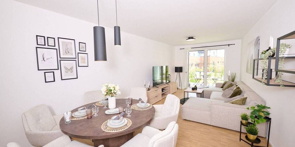 Etagenwohnung Hannover Bemerode - 3 Zimmer, 69 m&sup2;, 338.000&euro; | Angebot:25671879
