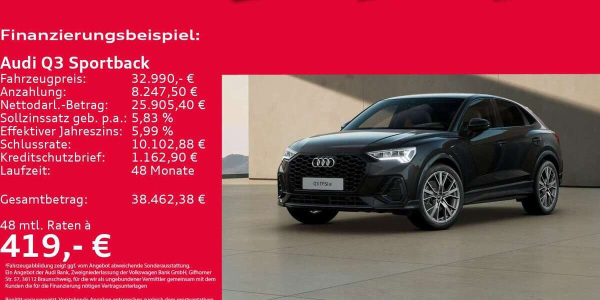 Audi Q3 34.516 km 32.990 € Hannover 30179