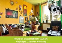 RUDNICK bietet HERRENHAUSEN: Gepflegte 1-Zimmer Wohnung