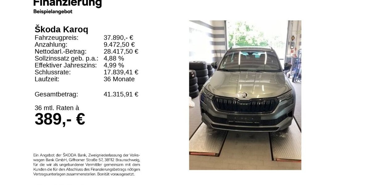 Skoda Karoq 5.633 km 37.470 &euro; Hildesheim 31137