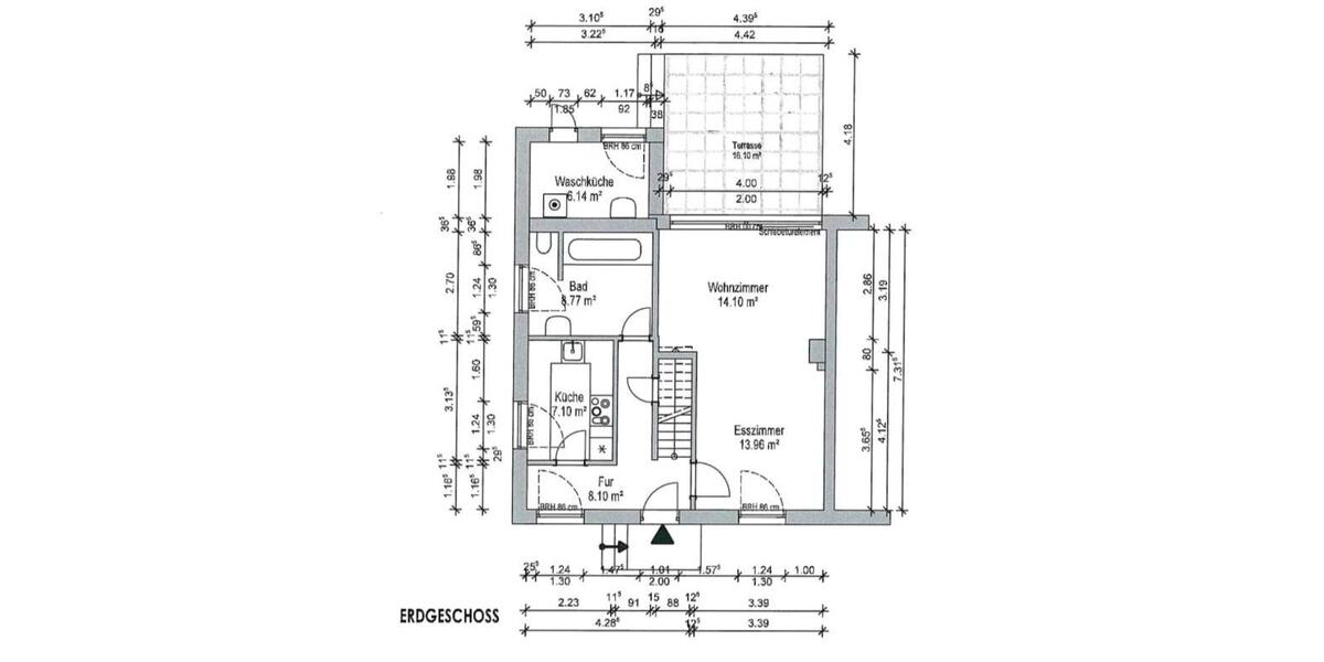Doppelhaushälfte Langenhagen - 3 Zimmer, 100 m&sup2;, 310.000&euro; | Angebot:26690464