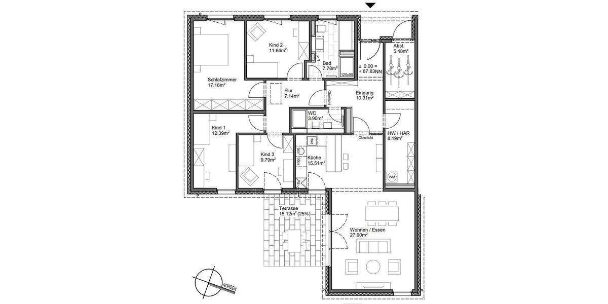 Bungalow Laatzen Laatzen-Mitte - 5 Zimmer, 141 m&sup2;, 695.000&euro; | Angebot:25815717