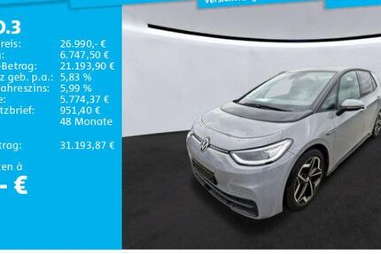 VW ID.3 48.368 km 26.990 &euro; Hannover 30655