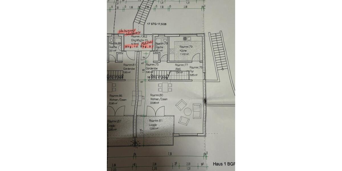 Freidingstraße 3, moderne 4 . Zi. über zwei Etagen 4 zimmer