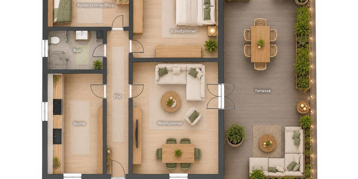 Etagenwohnung Elze - 3 Zimmer, 85 m&sup2;, 980&euro; | Angebot:26518166