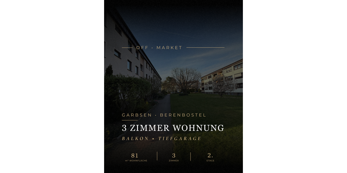 Etagenwohnung Garbsen Berenbostel - 3 Zimmer, 84 m&sup2;, 240.000&euro; | Angebot:26445351