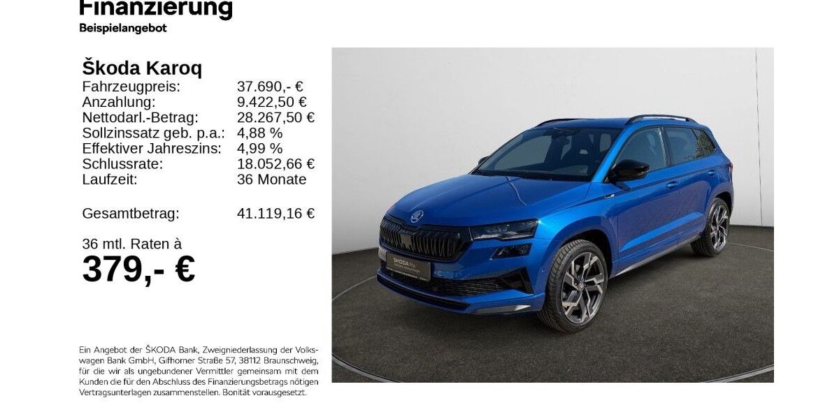 Skoda Karoq 24.240 km 37.370 &euro; Hildesheim 31137