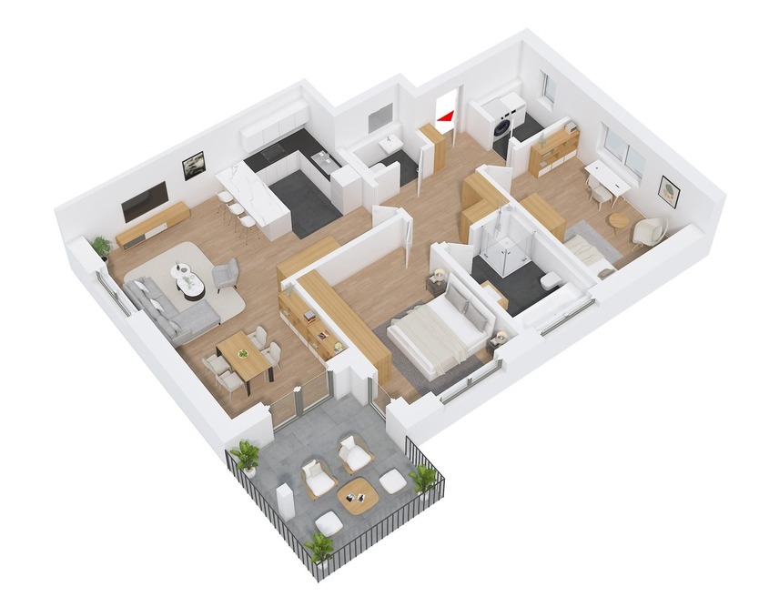 Exklusives Wohnen am Sonnenkamp 3 zimmer