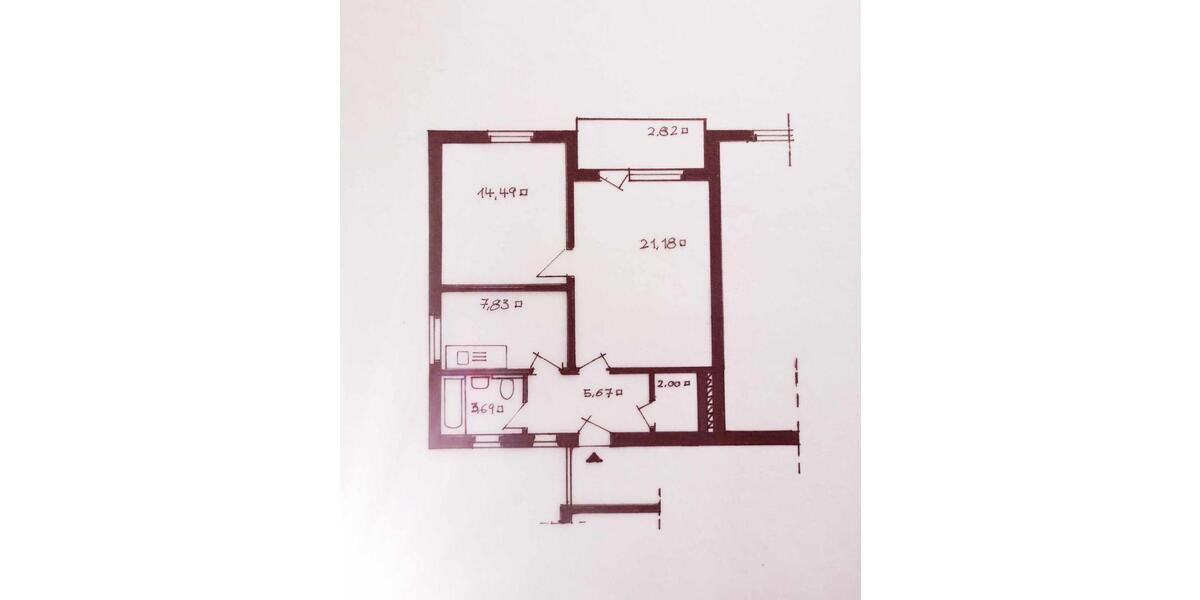 Etagenwohnung Hannover Herrenhausen-Stöcken - 2 Zimmer, 58 m&sup2;, 200.000&euro; | Angebot:22484602