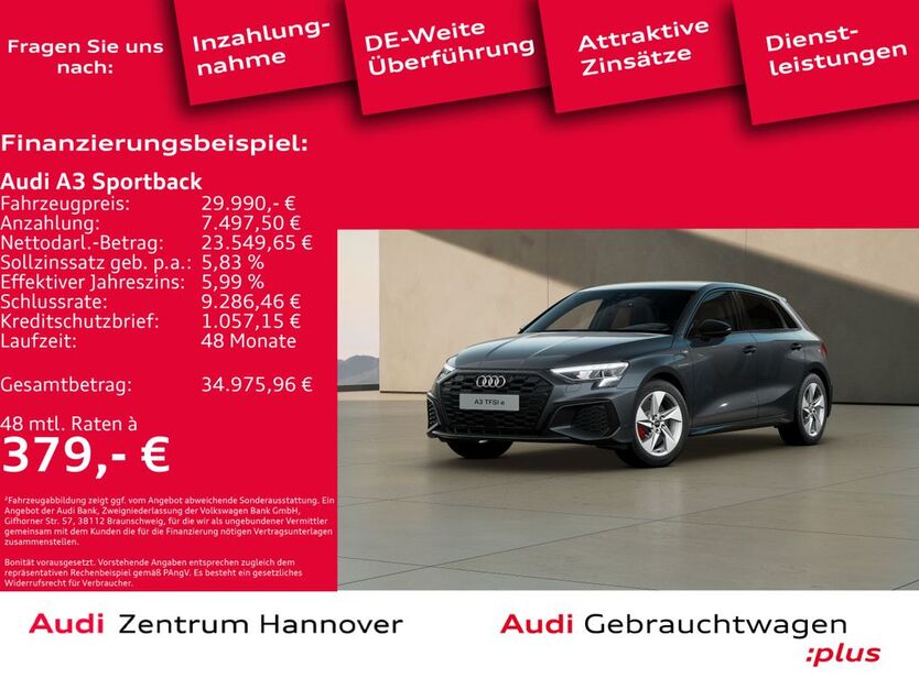Audi A3 61.547 km 29.990 € Hannover 30179