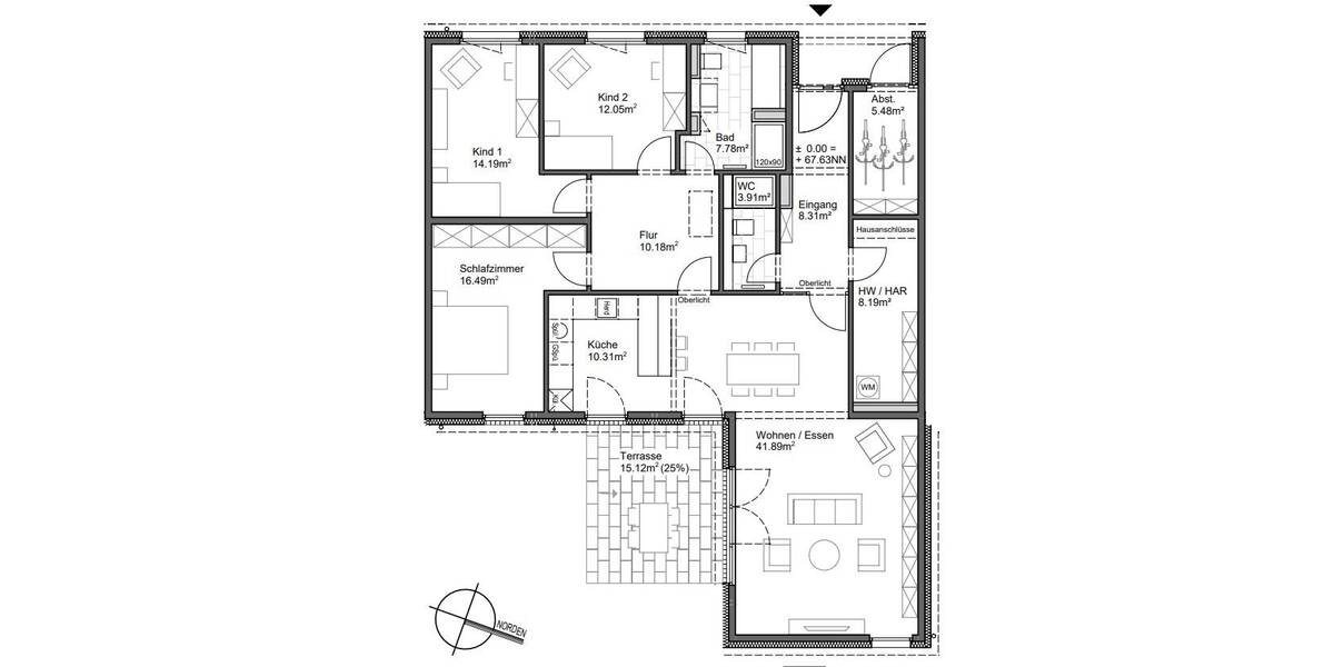 Bungalow Laatzen Laatzen-Mitte - 4 Zimmer, 142 m&sup2;, 677.000&euro; | Angebot:25770950