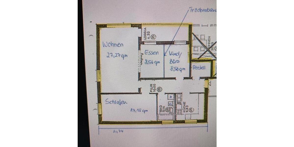 Erdgeschoßwohnung Springe - 3.5 Zimmer, 93 m&sup2;, 900&euro; | Angebot:25641815