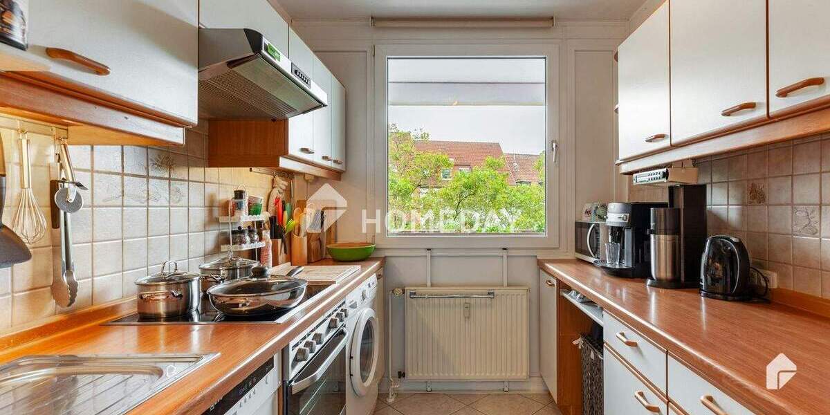 Zentral gelegen am Ufer der Ihme: ETW mit SW-Loggia im Ihme-Zentrum 3 zimmer