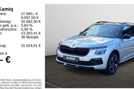 Skoda Kamiq 27.999 km 27.670 &euro; Hildesheim 31137