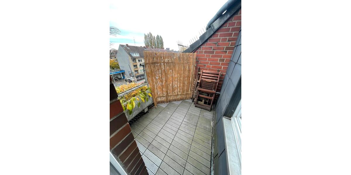 Möblierte Wohnung in Hamburg Hoheluft zu vermieten 1.5 zimmer