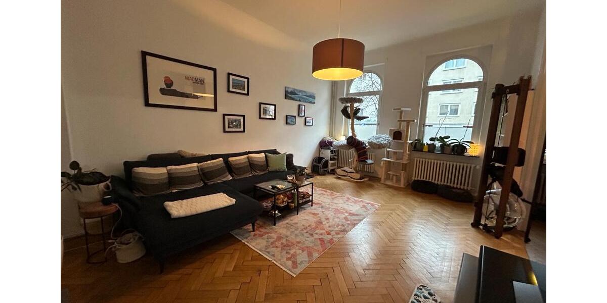 4 Zimmer Wohnung 1.4.26 135qm Hochparterre Altbau Balkon Uni nah 4 zimmer