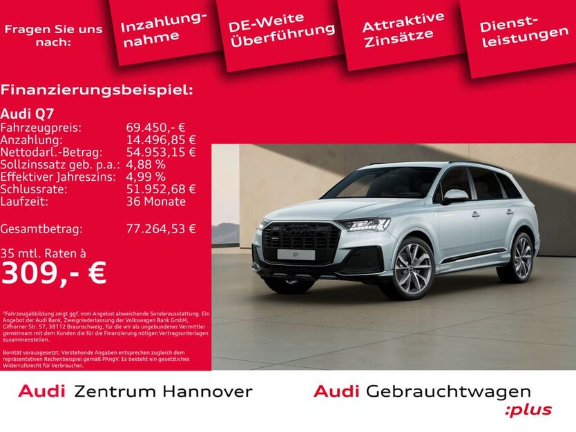 Audi Q7 18.848 km 67.950 € Hannover 30179