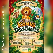 König des Dschungels 22.11.2026 Heinz-Fiolka-Halle