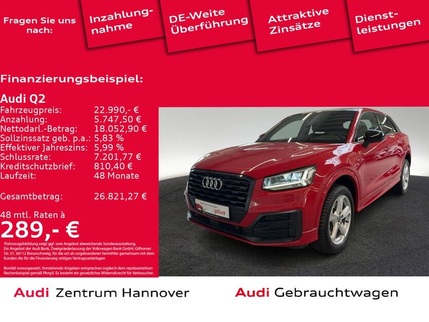 Audi Q2 60.868 km 22.990 € Hannover 30179