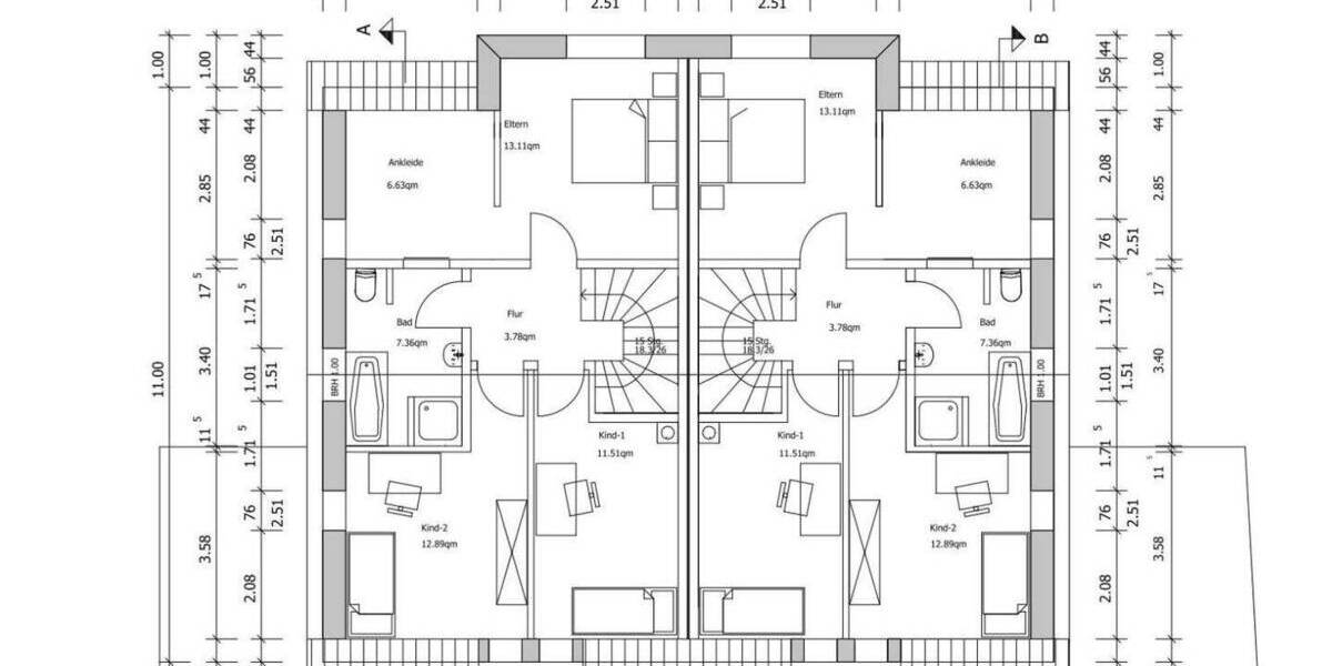 Doppelhaushälfte Isernhagen Isernhagen H.B. - 5 Zimmer, 122 m&sup2;, 599.000&euro; | Angebot:26065141
