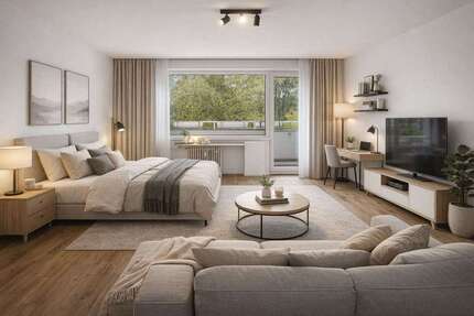 Wohnung Hannover Herrenhausen-Stöcken - 1 Zimmer, 37 m&sup2;, 109.000&euro; | Angebot:25200279