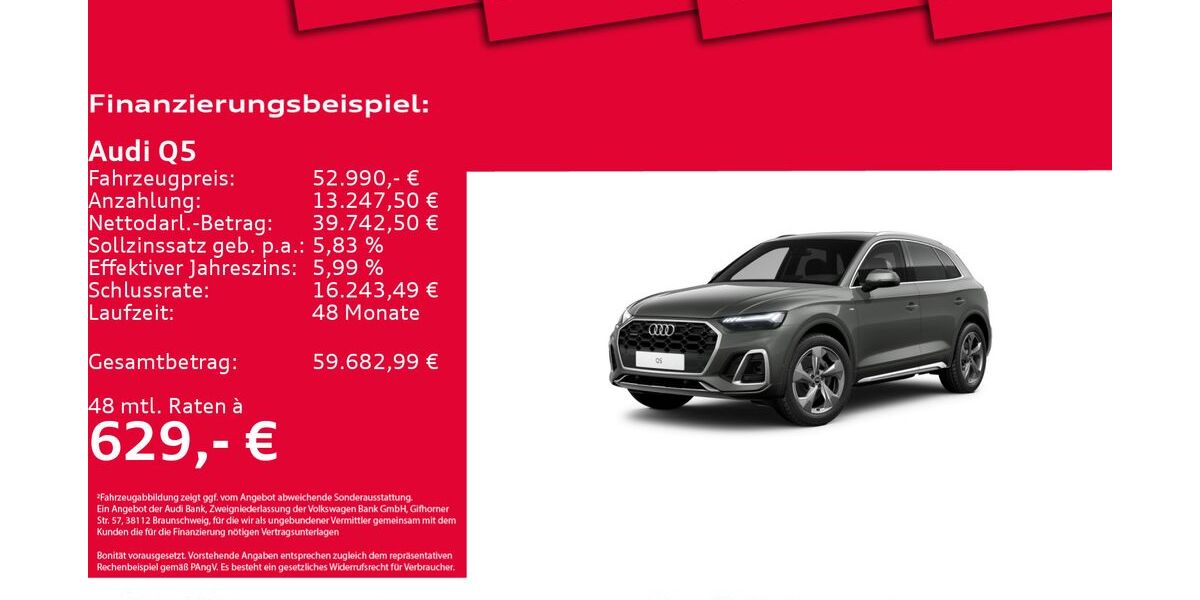 Audi Q5 33.914 km 52.450 &euro; Hannover 30179