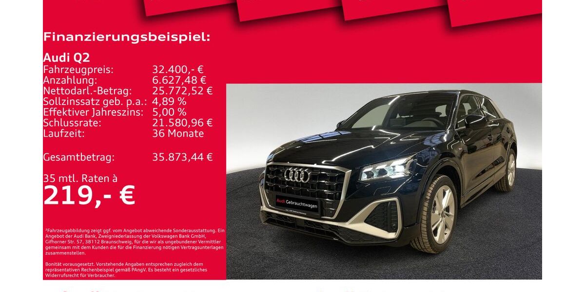 Audi Q2 11.999 km 30.990 &euro; Hannover 30179