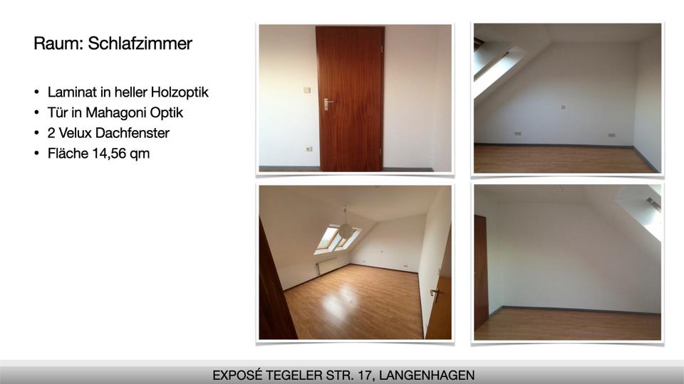 Prov.-freie, Exklusive DG-Wohnung mit EBK, Balkon & TG-Stellp. 2.5 zimmer