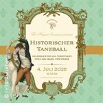 Historischer Biedermeier-Tanzball